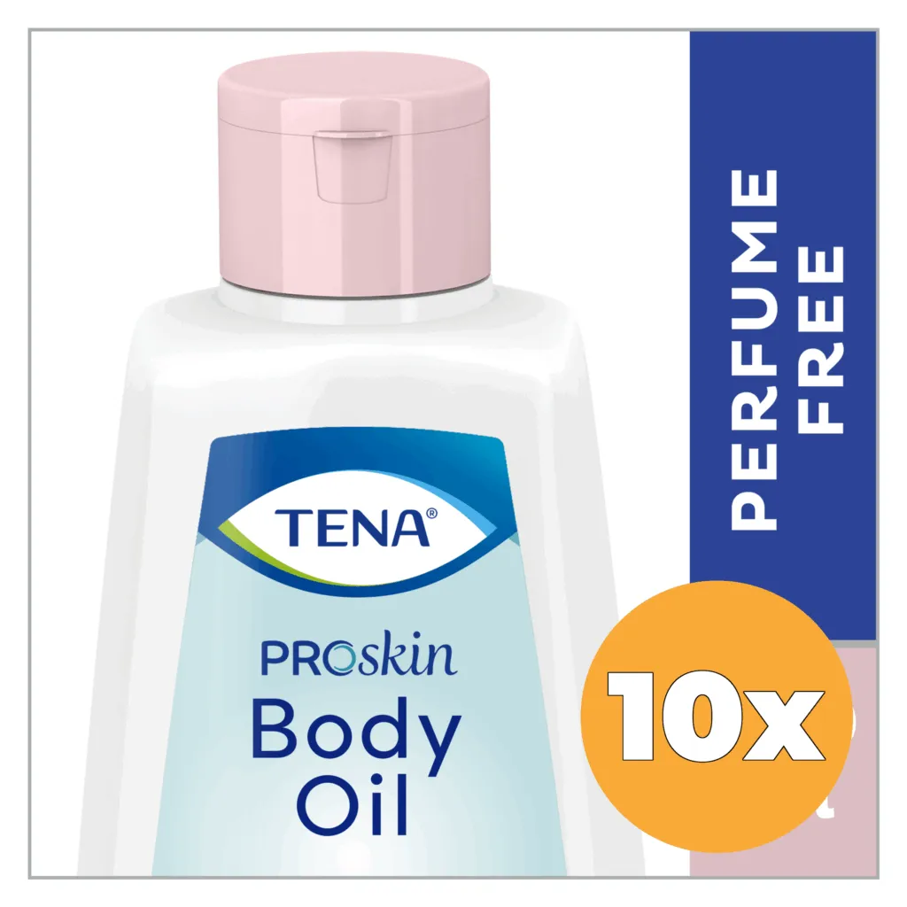 10x Tena Skin care oil (250 ml)
