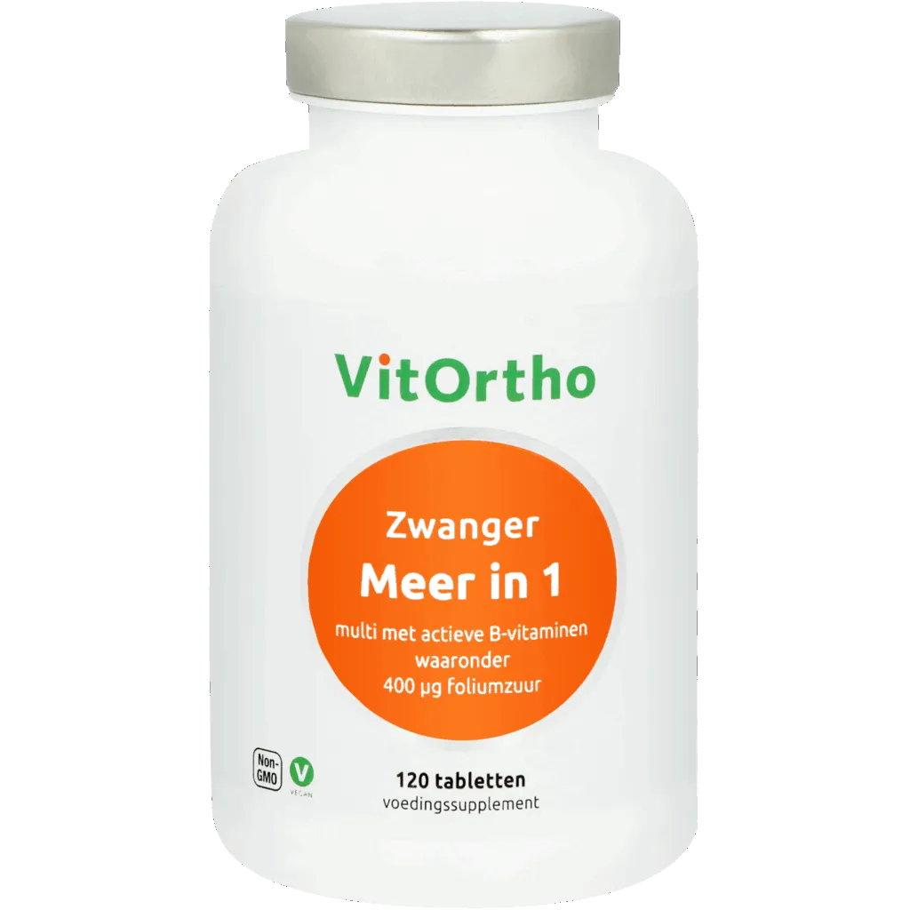 VitOrtho Meer in 1 Zwanger (120 tabletten)