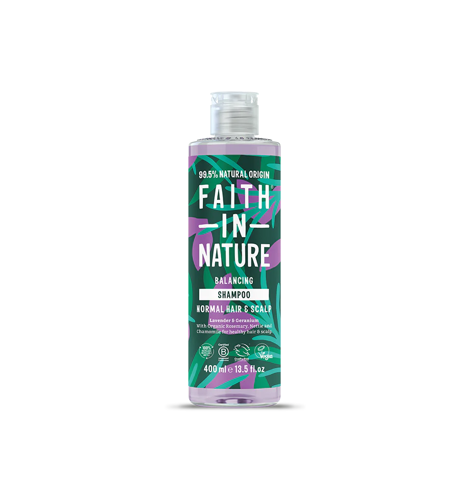 Faith In Nature Shampoo Lavendel & Geranium (400 ml)
