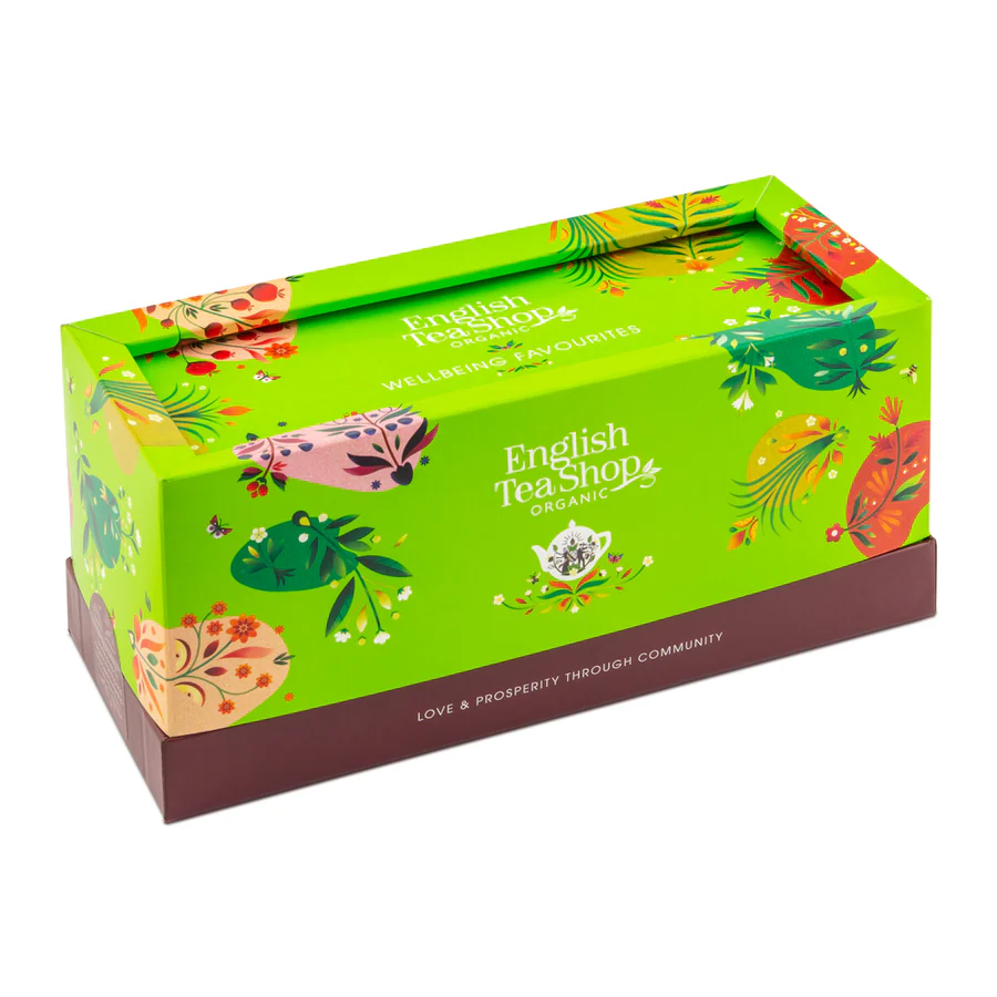 English Tea Shop Gift set Wellbeing Favorites Bio (40 zakjes)