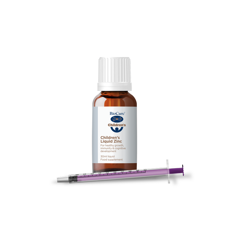 Biocare Zink vloeibaar Kinderen (30 ml)