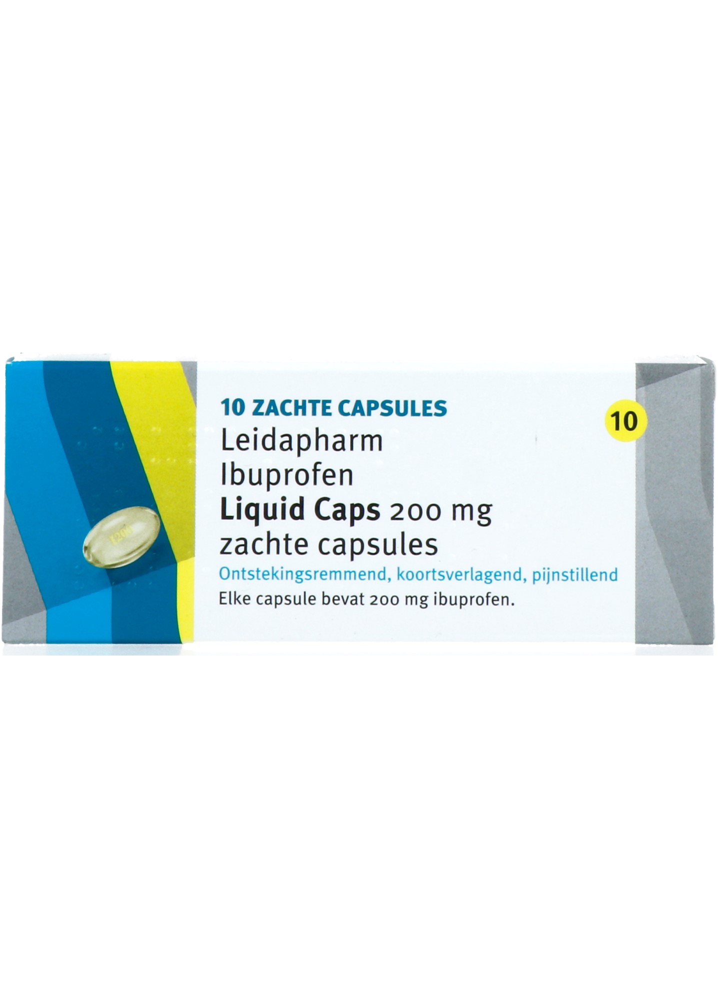 Leidapharm Ibuprofen 200mg Liquid (10 capsules)