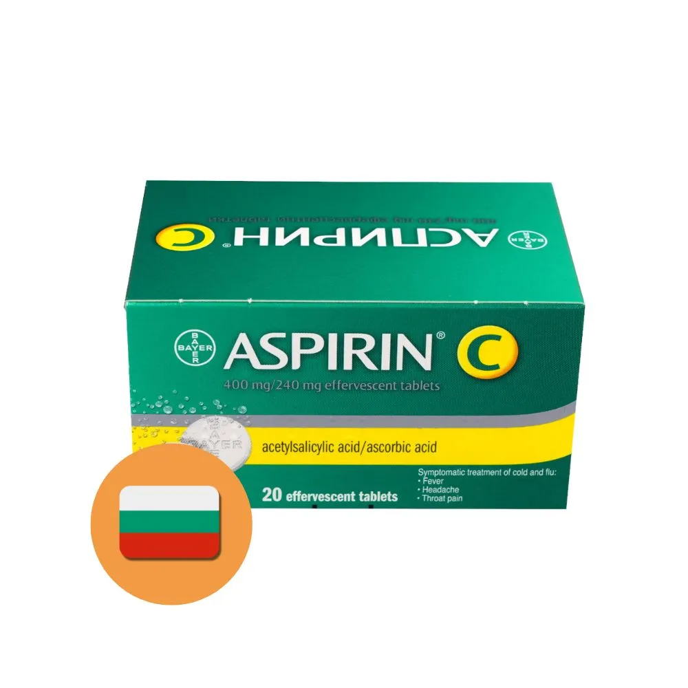 Aspirine C 400/240 mg (20 bruistabletten)