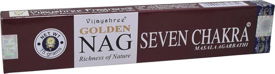 Vijayshree Golden Nag 7 Chakra Wierrook (15Gr)