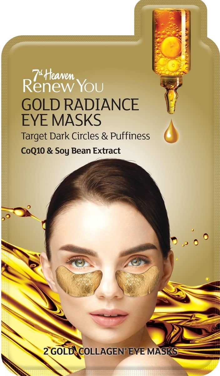 Montagne Jeunesse 7th Heaven Mask Renew You Eye Mask Gold Radiance (1 stuk)