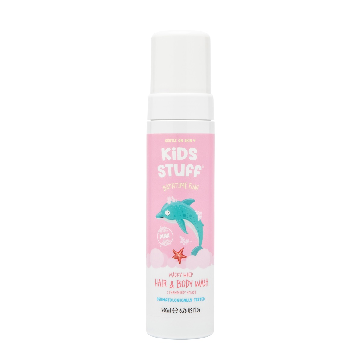 Kids Stuff Hair & Body Wash Wacky Whip Pink (200 ml)
