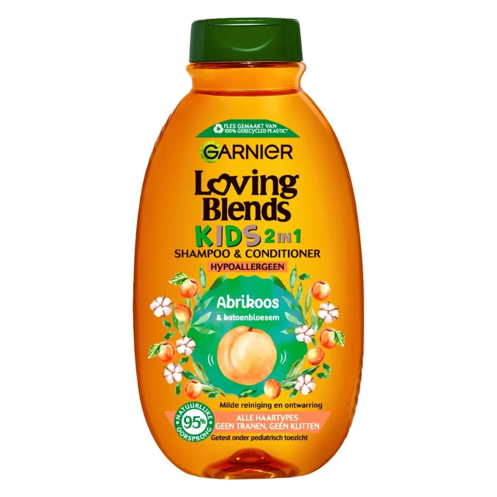 Garnier Loving Blends Shampoo & Conditioner Kids Abrikoos Hypo (250 ml)