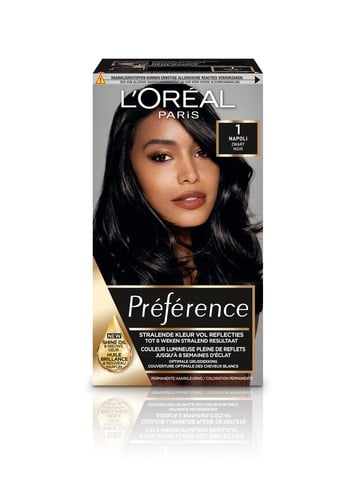L'Oréal Préférence 1 - Napoli - Zwart (1 stuk)