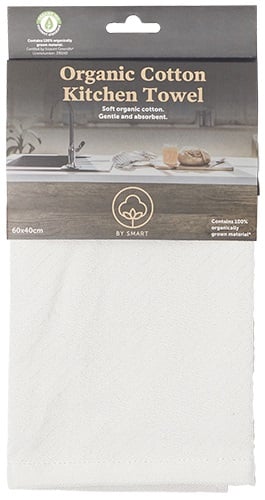 Smart Nature Keukenhanddoek Biokatoen Grijs (1 stuk)