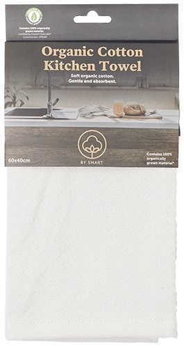 Smart Vaatdoek Biokatoen Grijs (1 stuk)