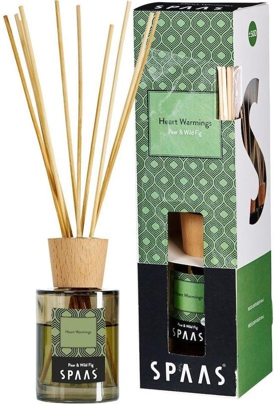 Spaas Geurstokjes Heart Warmings Peer & Vijg (80 ml)