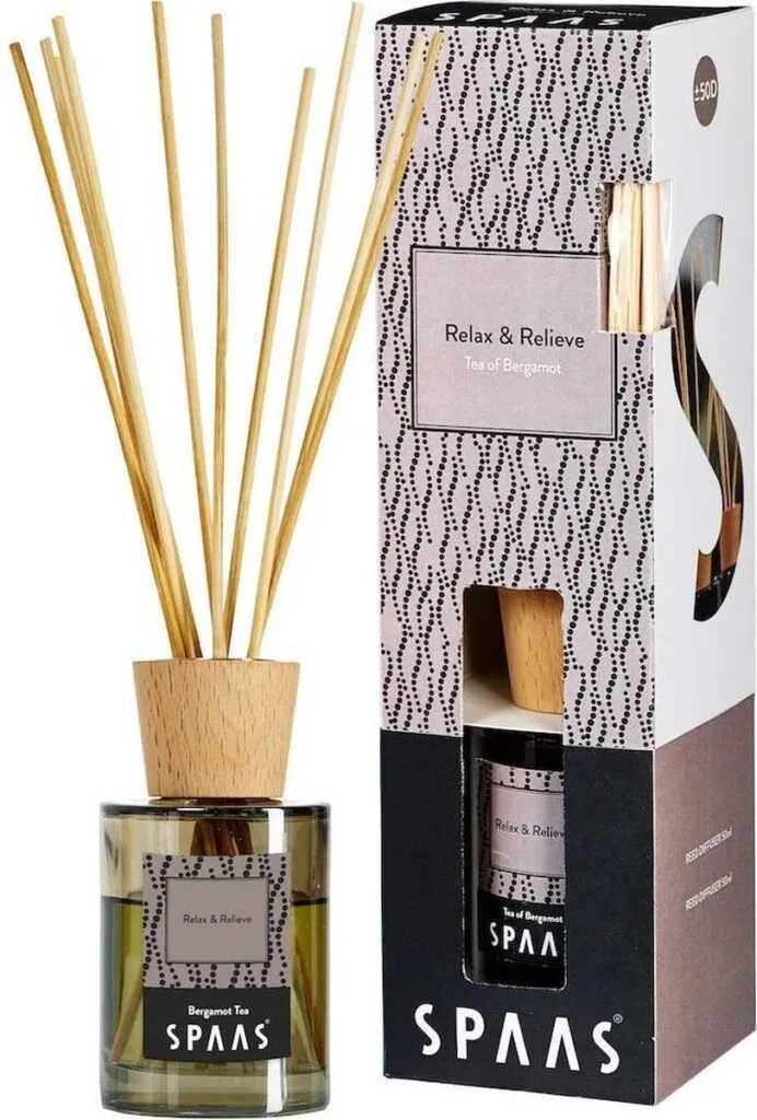 Spaas Geurstokjes Relax & Relieve Bergamotsthee (80 ml)