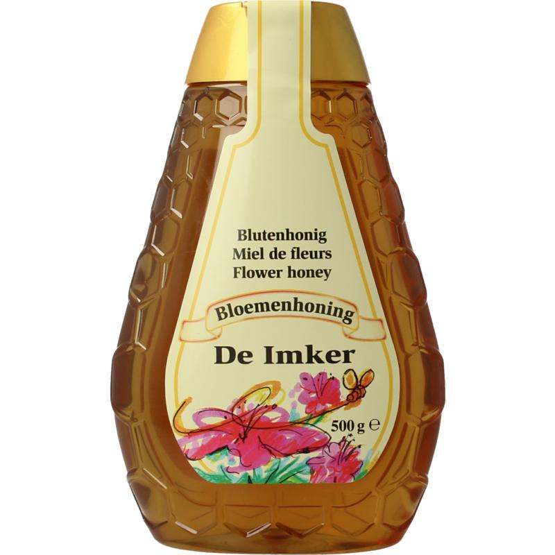 De Imker Bloemenhoning Knijpfles (500 gr)