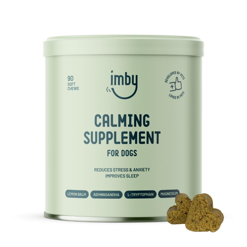 Imby Pet Food Anti Stress Supplement Hond (90 kauwtabletten)