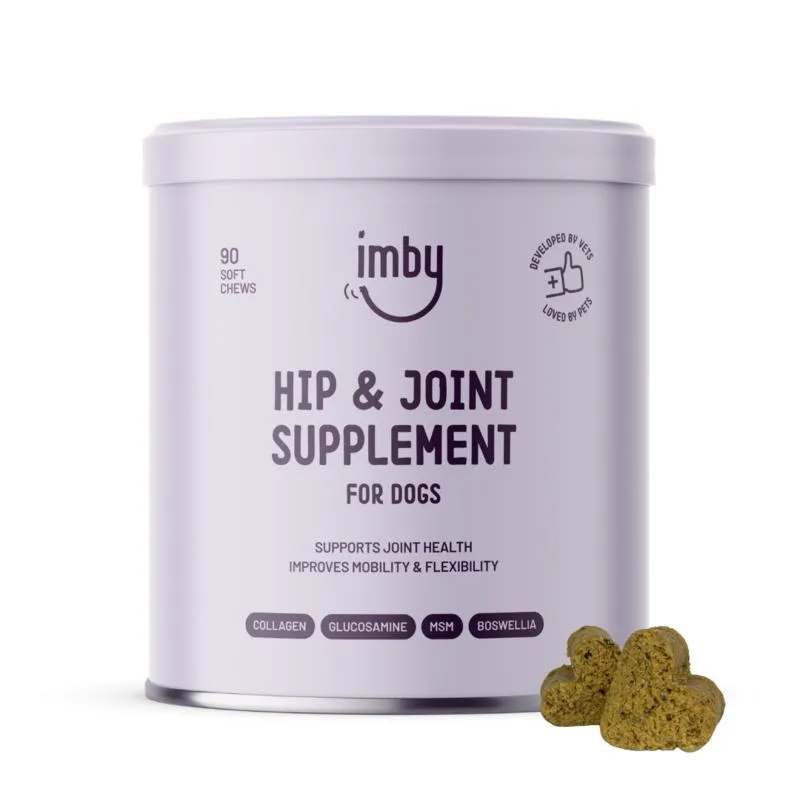 Imby Pet Food Gewrichten & Mobiliteit Supplementen Hond (90 kauwtabletten)