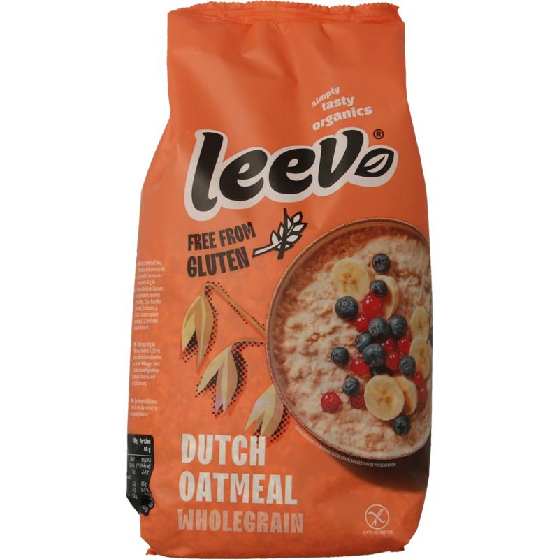 Leev Havermout Glutenvrij Zak Bio (450 gr)