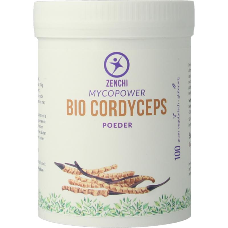 Mycopower Cordyceps Sinensis Poeder Bio (100 gr)