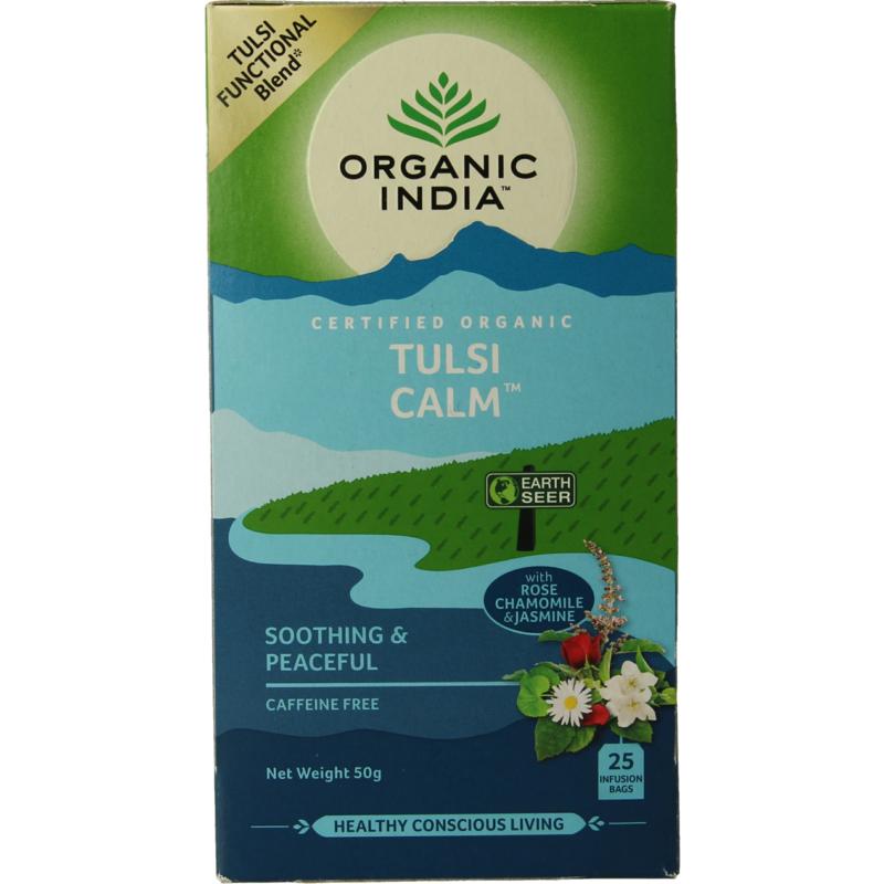 Organic India Tulsi Calm Tea Bio (25 stuks)