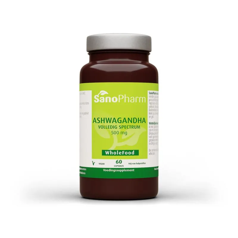 Sanopharm Ashwagandha Wholefood (60 capsules)