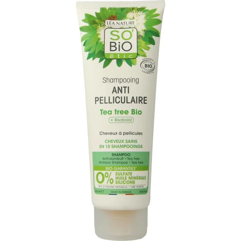 So Bio Etic Shampoo Anti Roos Tea Tree (250 ml)