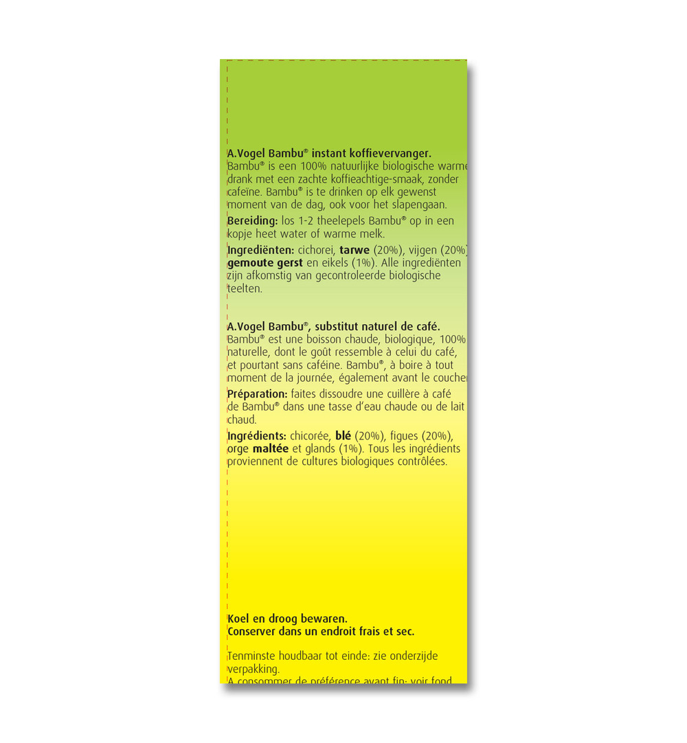 A.Vogel Bambu koffie bio (200 gr) - image 2