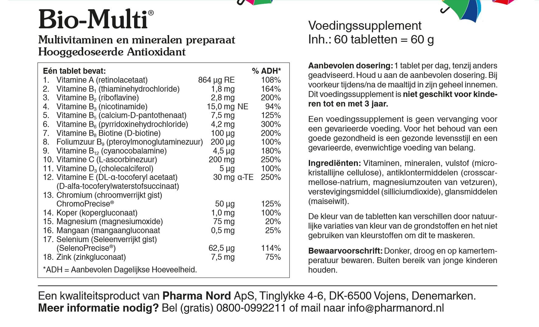 Pharma Nord Bio Multi (60 tabletten)