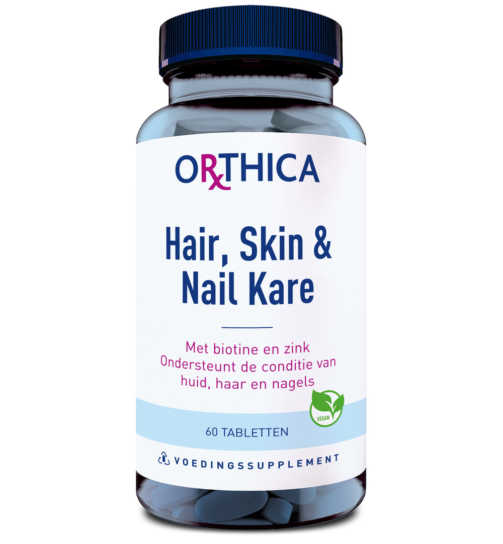 Orthica Hair skin & nail kare (60 tabletten)