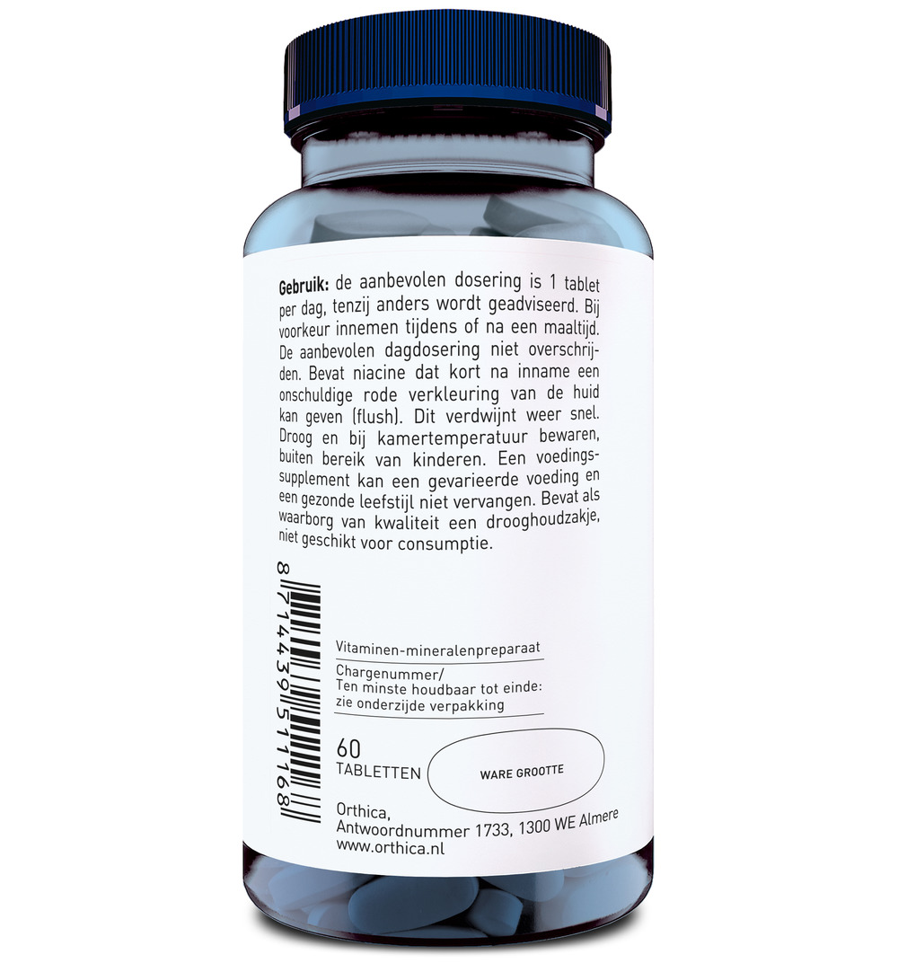 Orthica Hair skin & nail kare (60 tabletten) - image 2