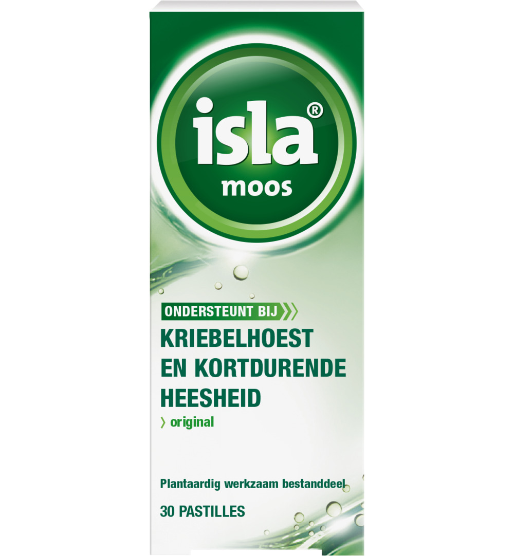 Isla Moos keelpastille (30 tabletten)