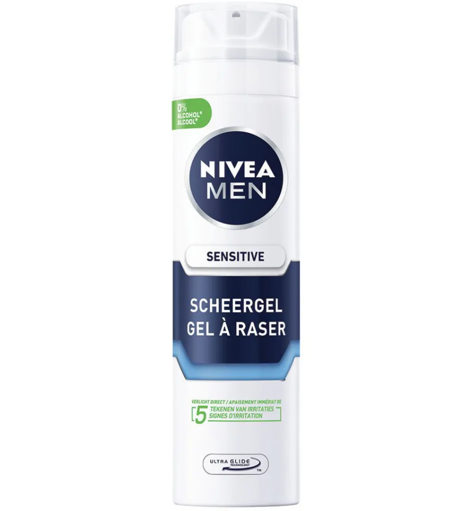 Nivea Men scheergel sensitive (200 ml)
