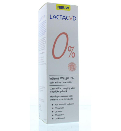 Lactacyd Wasemulsie 0% (250 ml)