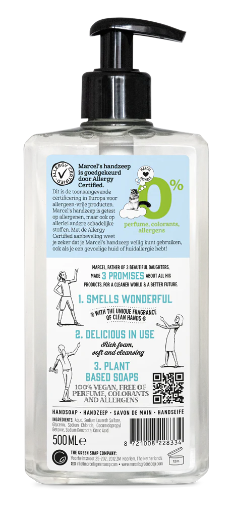 Marcel's Green Soap Handzeep 0% (500 ml)