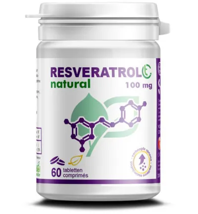 Soria Resveratrol 100 CT MG (60 tabletten)