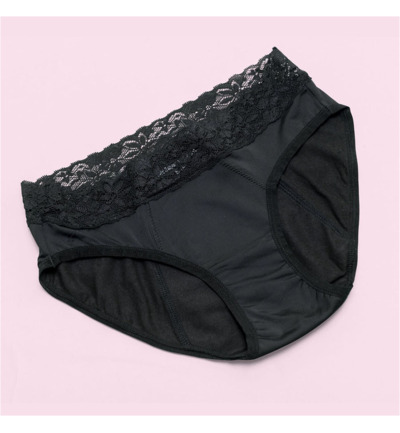 Cheeky Wipes Menstruatie ondergoed Feeling Pretty zw maat 42-44 (1 stuk)