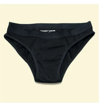 Cheeky Wipes Menstruatie ondergoed Feeling Sporty zw maat 32-34 (1 stuk)