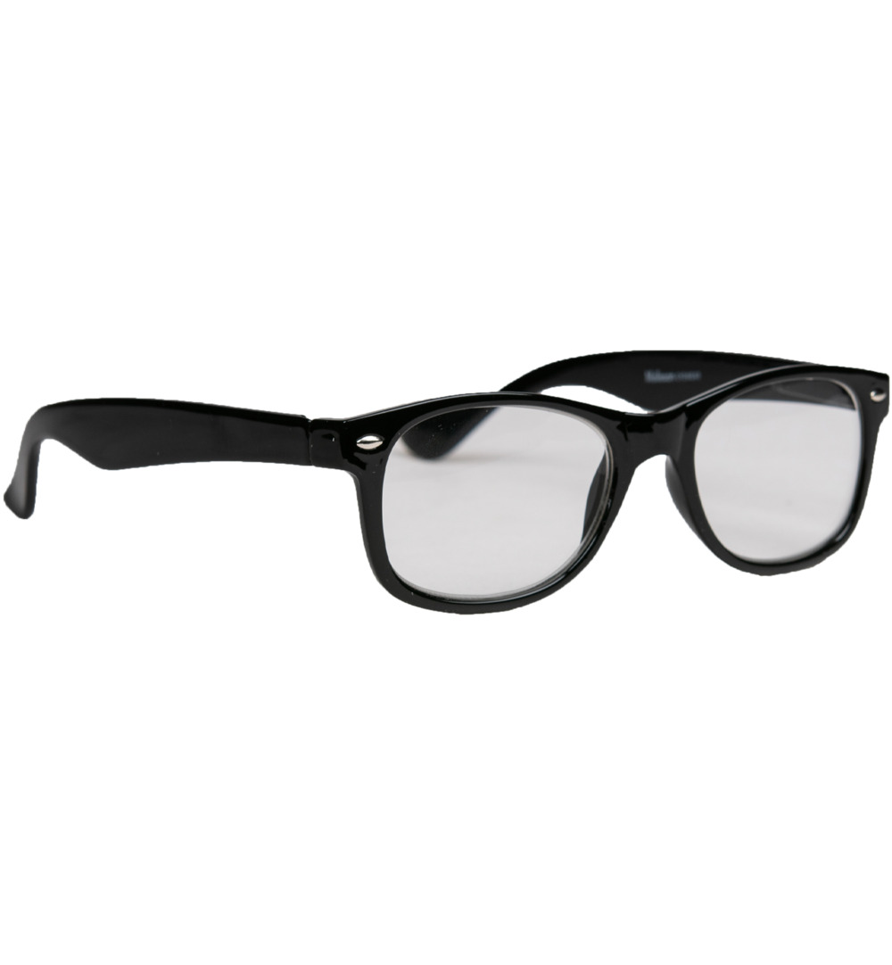 Melleson Leesbril wayfarer glans zwart +1.50 (1 stuk)