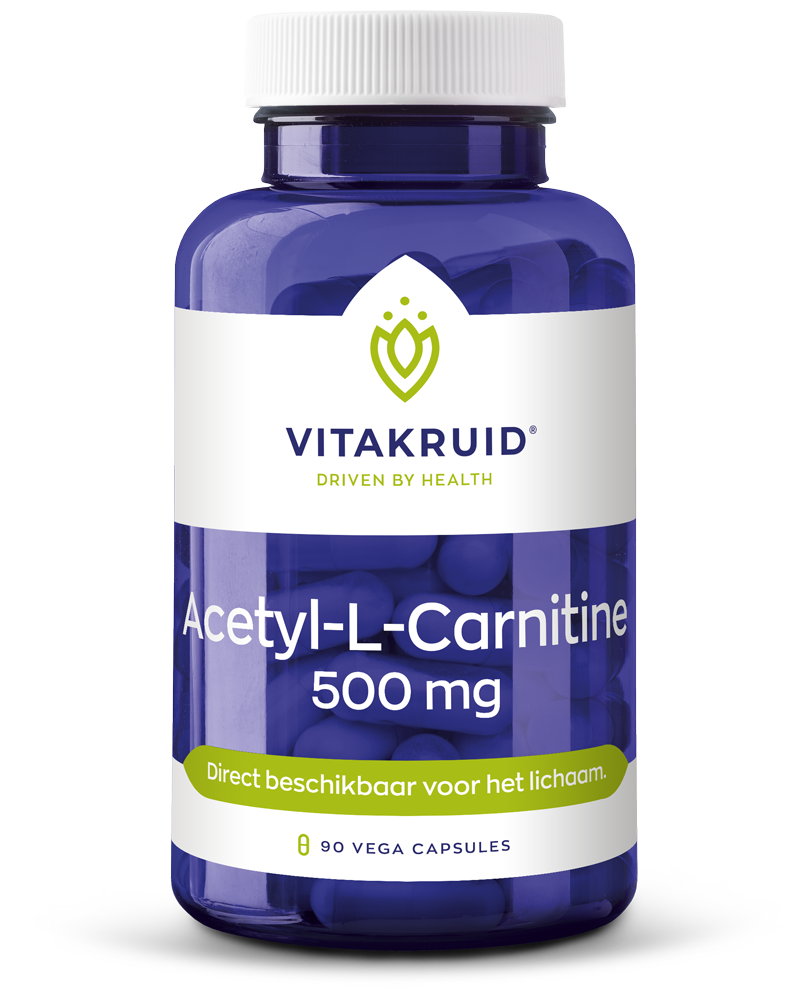 Vitakruid Acetyl-L-Carnitine 500 Mg (90 vega capsules)
