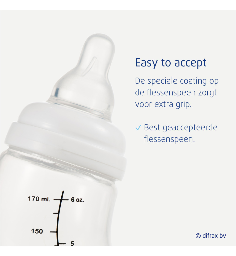 Difrax S-Fles natural roze (250 ml) - image 5