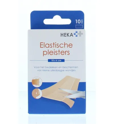 Heka Elastische pleister 10 x 6 cm (10 stuks)