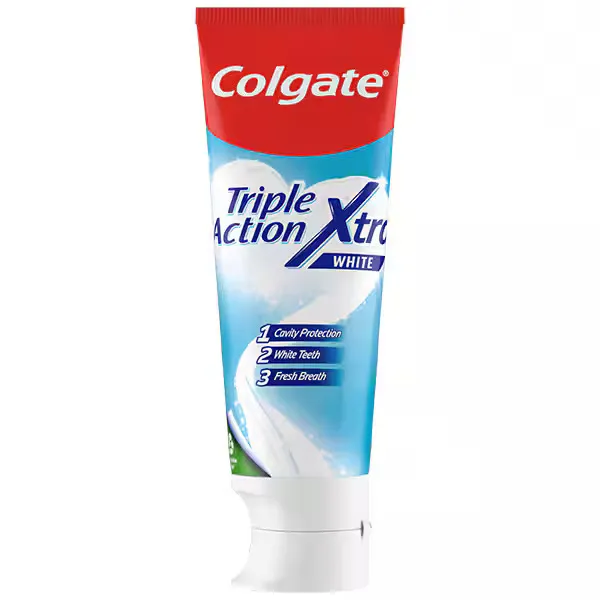 Colgate Tandpasta Triple Action Whitening (75 ml)