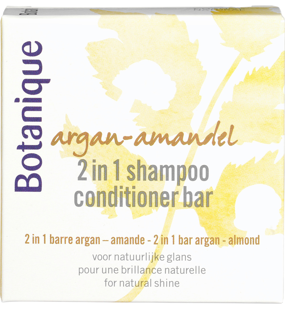 Botanique 2 in 1 Shampoo/conditioner bar argan & amandel (100 gr)