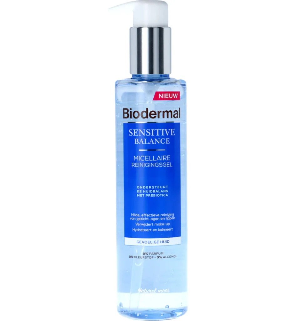 Biodermal Sensitive balance micellair reinigingsgel (200 ml)