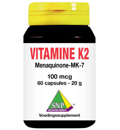 Snp Vitamine K2 mena Q7 100mcg (60 capsules)