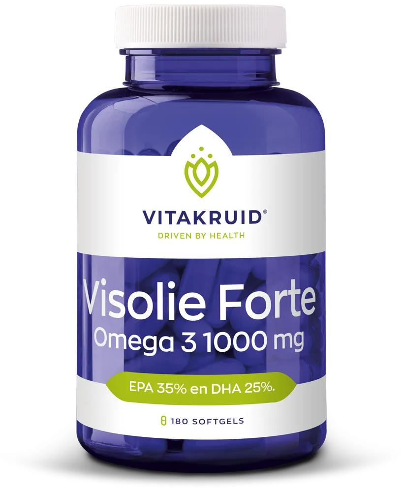 Vitakruid Visolie Forte 1000 Mg Epa 35% Dha 25% (180 Softgels)