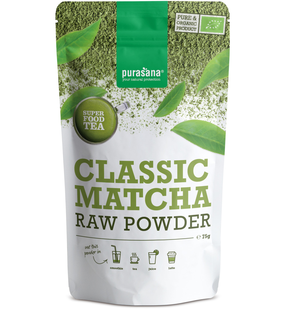 Purasana Matcha Classic Poeder - Vegan Bio (75 gr)