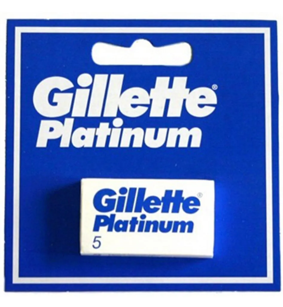 Gillette Platinum scheermesjes (5 stuks)