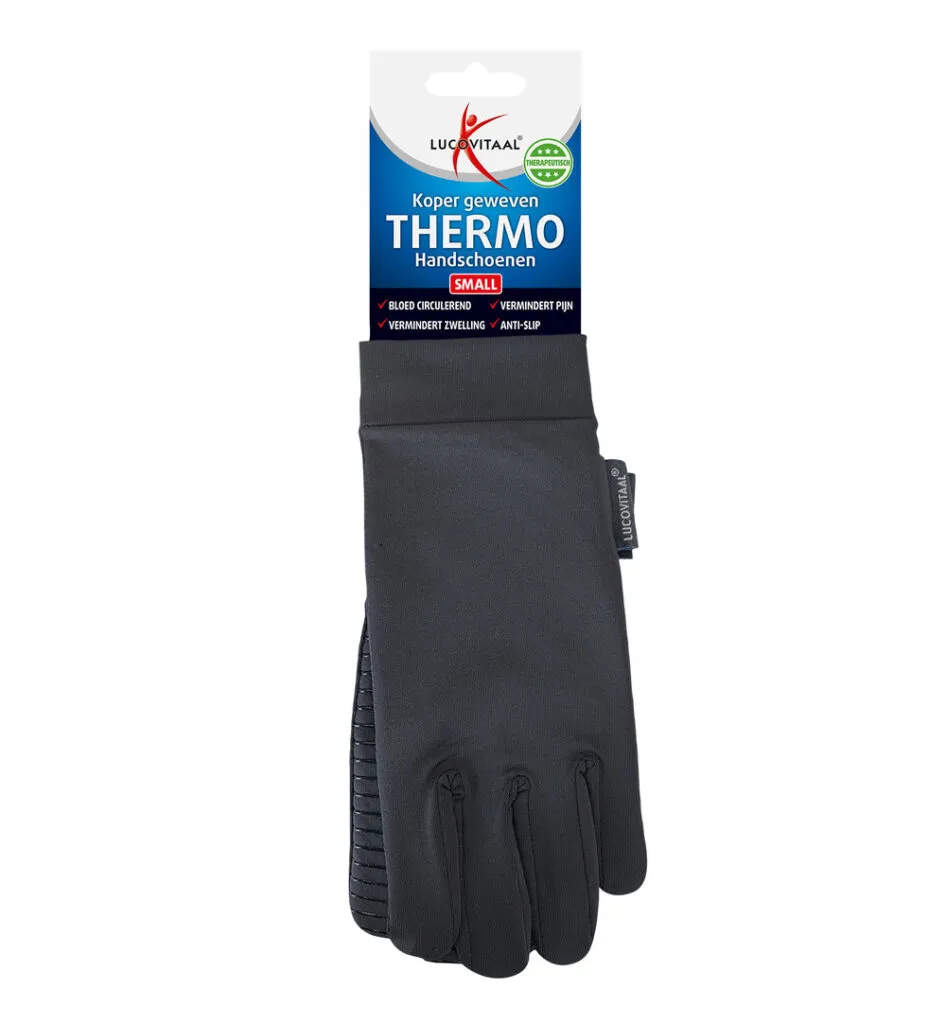 Lucovitaal Koper Thermo Handschoenen Small (1 paar)