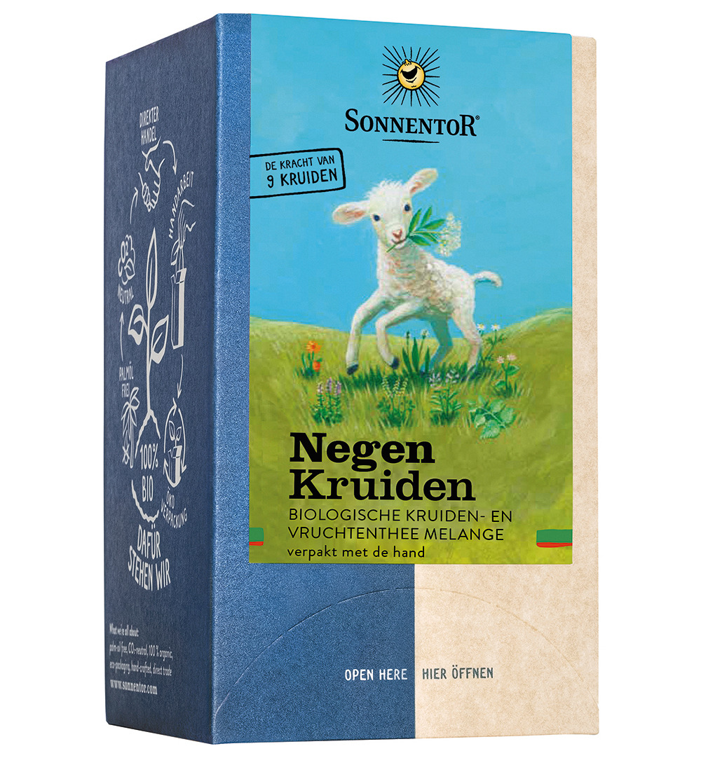 Sonnentor Negen kruiden & vruchten melange bio (18 stuks)