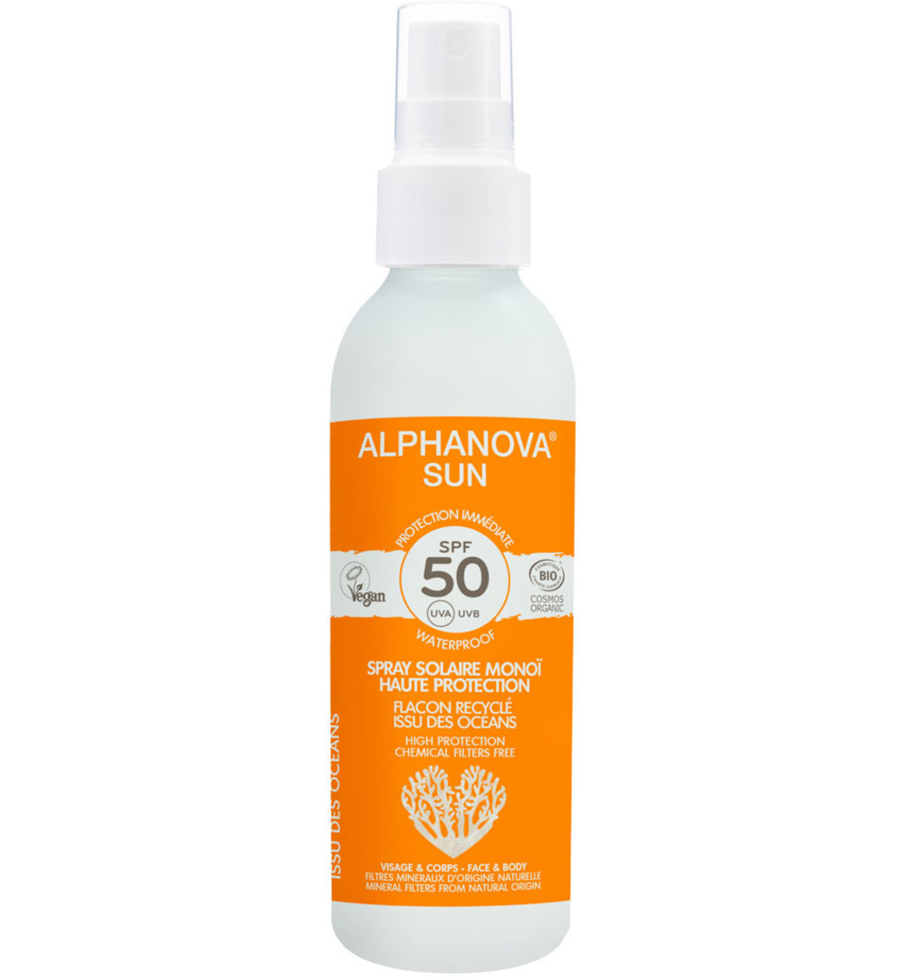 Alphanova Sun Sun spray adults SPF50 (125 ml)