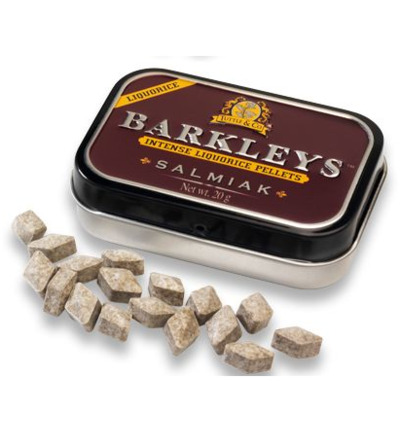 Barkleys Liquorice pellets salmiak (20 gr)